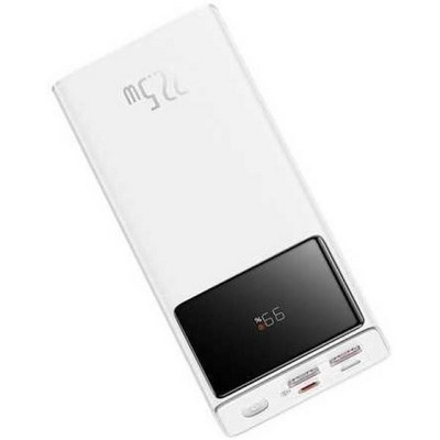 Baseus Star Lord Display 22.5W 30000 mAh White (PPXJ060102)