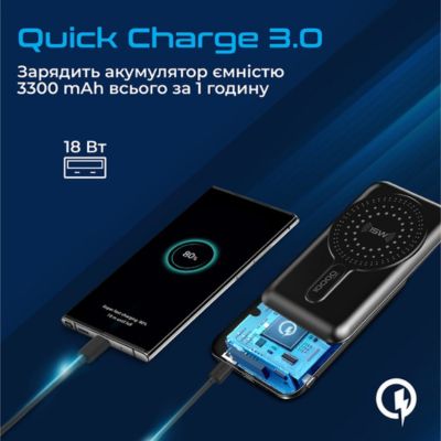 Promate PowerMag-10Pro 10000 mAh (powermag-10pro.black)