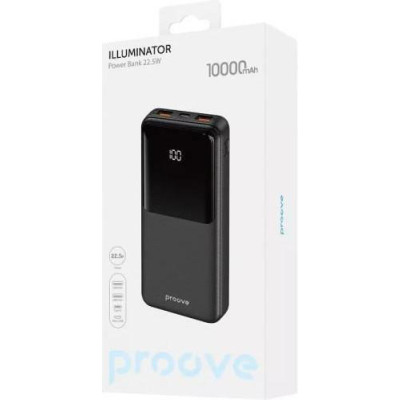 Proove Illuminator SE 10000mAh Black (PBIL10212201)