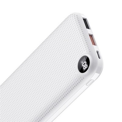 ColorWay 10000 mAh Slim LCD White (CW-PB100LPH2WT-D)