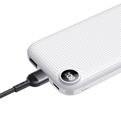 ColorWay 10000 mAh Slim LCD White (CW-PB100LPH2WT-D)