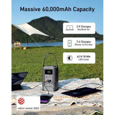 Anker 548 60000mAh Grey (A1294062)
