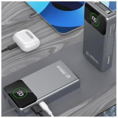 Dudao K31 Pro 20000mAh 45W Gray (6977196682010)