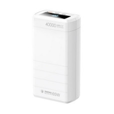 REMAX Dinba Series 65W PD+QC Fast Charging Power Bank 40000mAh White RPP-310