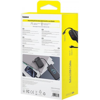 Baseus QPow2 10000 mAh 30W Black (P10055008113-00)