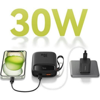 Baseus QPow2 10000 mAh 30W Black (P10055008113-00)