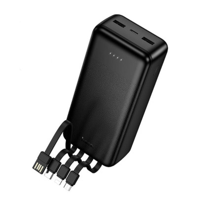 Hoco J163B Wonderful 30000mAh Black (6942007664615)
