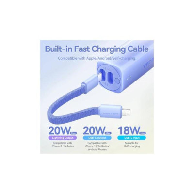 Vention 5000mAh 20W Gradient Yellow (FHWY0)