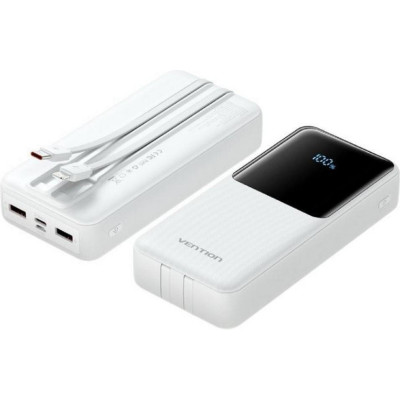 Vention 20000mAh 22.5W White (FHPW0)