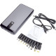 PowerPlant A16005 25200mAh PD 85W DC 9V + 10 конекторів (PB931200)