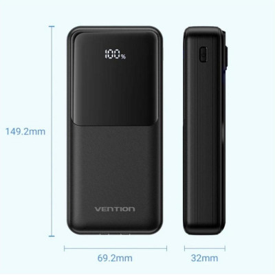 Vention 20000mAh 22.5W Black (FHPB0)