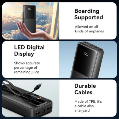 Vention 20000mAh 22.5W Black (FHPB0)