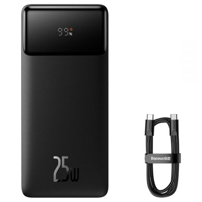 Baseus Bipow Display 25W 20000 mAh (Black) (PPBD020301)