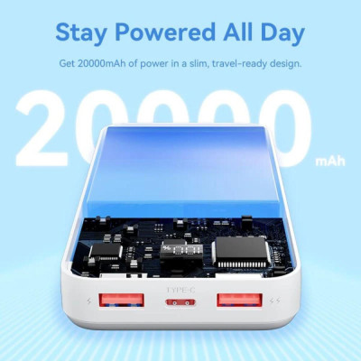 Vention 20000mAh 22.5W White (FHLW0)