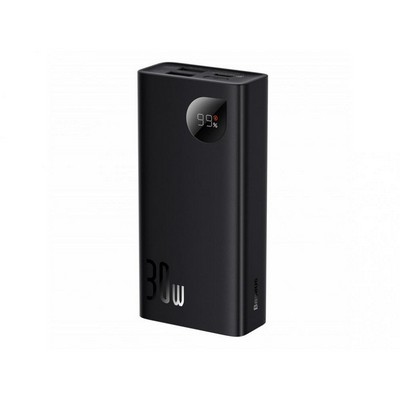 Baseus Adaman2 Digital Display Fast Charge Power Bank 10000mAh 30W Black Overseas Edition (PPAD040101)