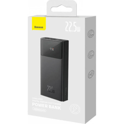 Baseus Star-Lord 20000mAh PD 22.5W Black (PPXJ080001)