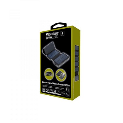 Sandberg 20000mAh Solar 6-Panel (420-73)