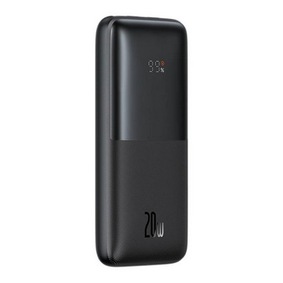 Baseus Bipow Pro Digital Display Fast Charge Power Bank 10000mAh 20W Black Overseas Edition (PPBD040201)