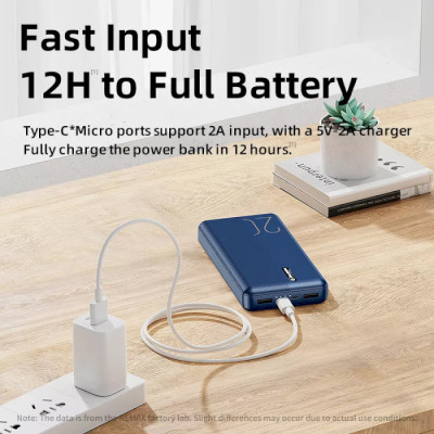 REMAX RPP-296 20000 mAh Blue (2000700010819)