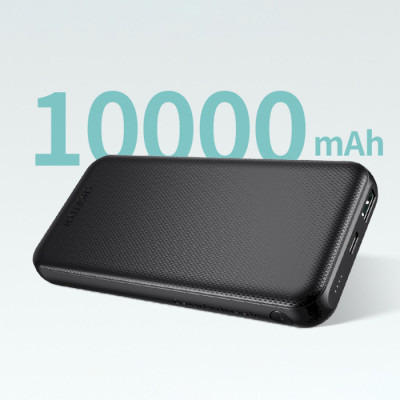 Choetech B627 18W PD3.0/QC3.0 Power Bank 10000mAh Black (B627-V3-CC-BK)