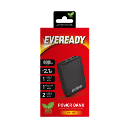 Eveready PX10M 10000 mAh Mini Black (PX10M)