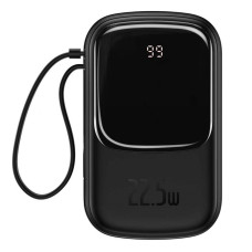 Power Bank Baseus Power Bank 20000mAh з USB-C Cable Q Pow Display 22.5W Black (PPQD-I01)