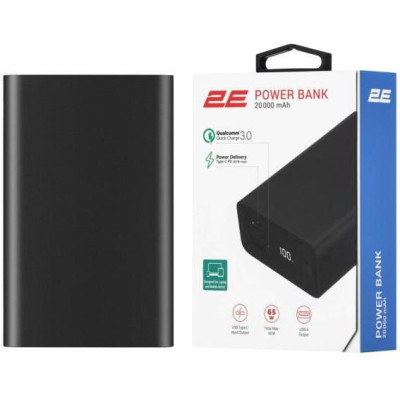 2E 20000mAh 65W Black (2E-PB2014PD-BLACK)