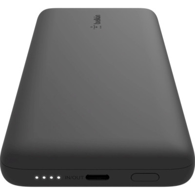 Belkin Power Bank 10000mAh 23W integrated cables Black (BPB006BTBLK)
