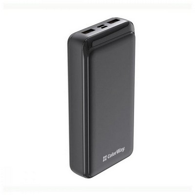 ColorWay 20000 mAh Slim Black (CW-PB200LPD2BK)
