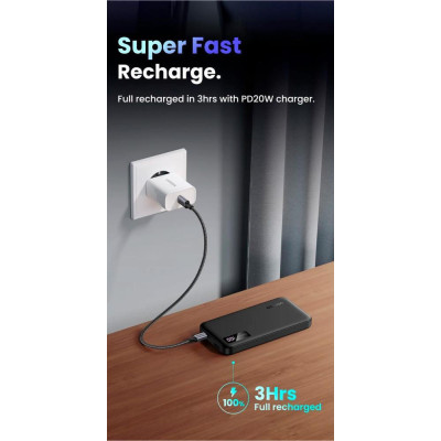 UGREEN PB311 10000mAh 20W Black (25742)