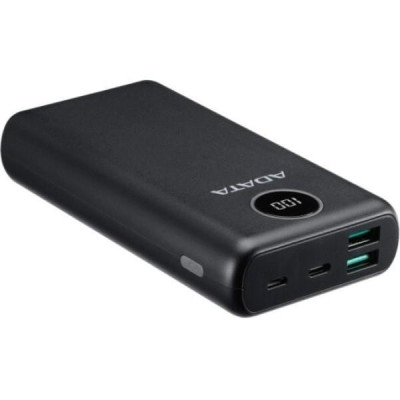 ADATA Powerbank P20000QCD 20000mAh QC/PD black (AP20000QCD-DGT-CBK)