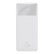 Baseus Bipow Digital Display 20W 10000mAh white (PPDML-L02)