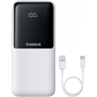 Baseus Lipow Built-In Lightning/USB-C 20000mAh White (P10079102213-00)