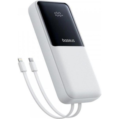 Baseus Lipow Built-In Lightning/USB-C 20000mAh White (P10079102213-00)