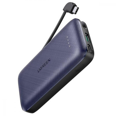 Ugreen PB172 10000mAh 20W with USB Type-C Cable (80917) Blue