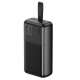 XO Power Bank PR199 2USB+Type-C 30000mAh Black
