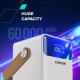 Canyon OnPower 610 metal 60000mAh PD100W White (CNS-CPB610W)