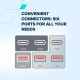 Canyon OnPower 610 metal 60000mAh PD100W White (CNS-CPB610W)
