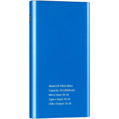 Gelius Pro CoolMini GP-PB10-005 10000 mAh 2.1A Blue (72029)