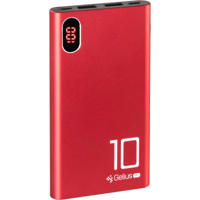 Gelius Pro CoolMini GP-PB10-005 10000 mAh 2.1A Red (72160)