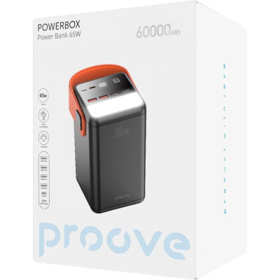 Proove Powerbox 65W 60000mAh black (PBPB65412201)