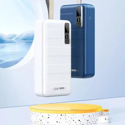 REMAX Noah Series 20W+22.5W PD+QC Fast Charging Power Bank 30000mAh Blue (RPP-506)