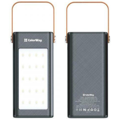 ColorWay 80000mAh 22.5W Black (CW-PB800LPA8BK-PDD)