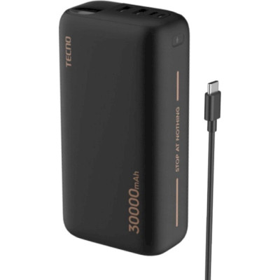 Tecno Power Bank 30000mAh 22.5W Black (TPB-P302)