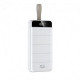 REMAX Leader Series 22.5W Multi-Compatible Fast Charging Power Bank 30000mah RPP-183 White