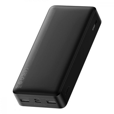 Baseus Bipow Digital Display Power Bank 20000mAh 15W Black Overseas Edition (PPBD050101)