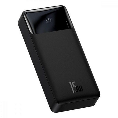 Baseus Bipow Digital Display Power Bank 20000mAh 15W Black Overseas Edition (PPBD050101)