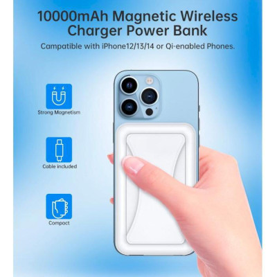 Choetech B663 10000mAh White (B663-ACWH)