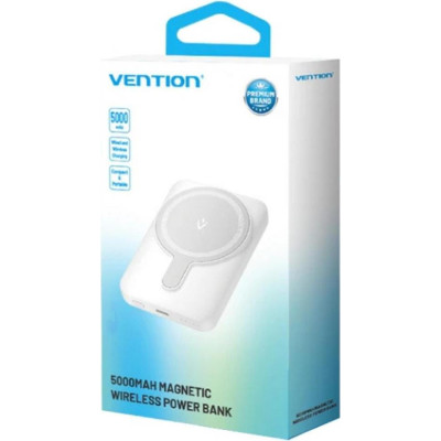 Vention 5000mAh 20W Magnetic White (FHSW0)
