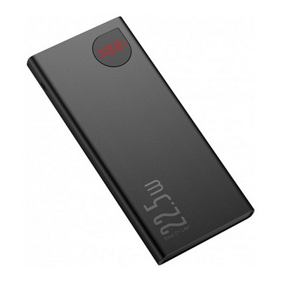 Baseus Adaman Metal Digital Display Quick Charge Power Bank 10000mAh 22.5W(2021 Editon) (PPAD070001)
